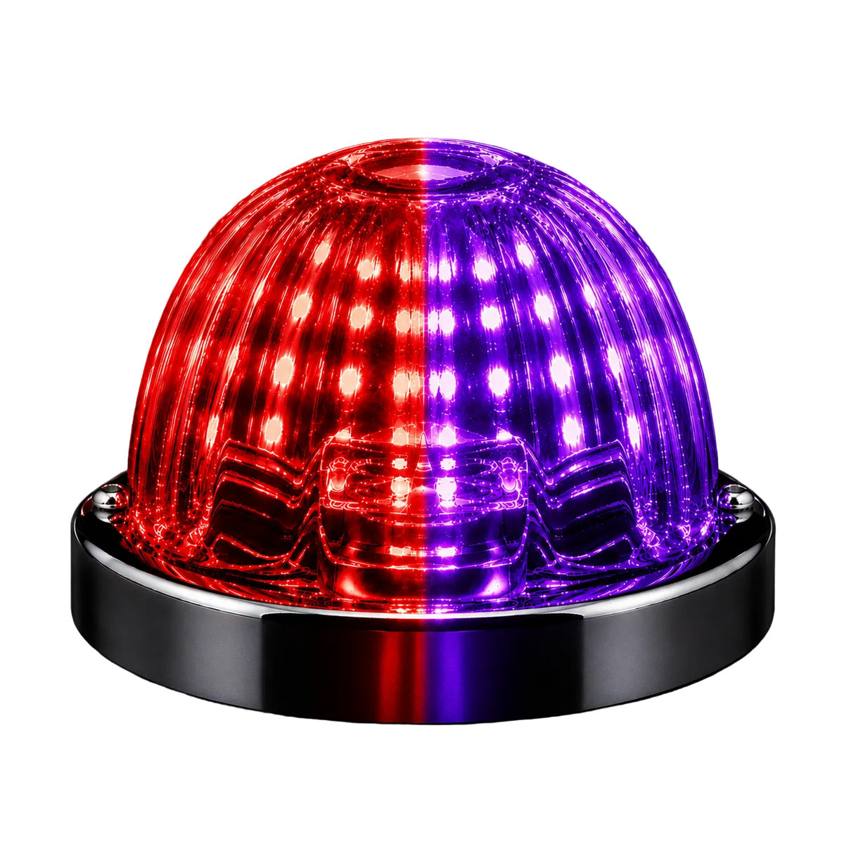 1157 Dual Colour Flush Mount Glass Watermelon