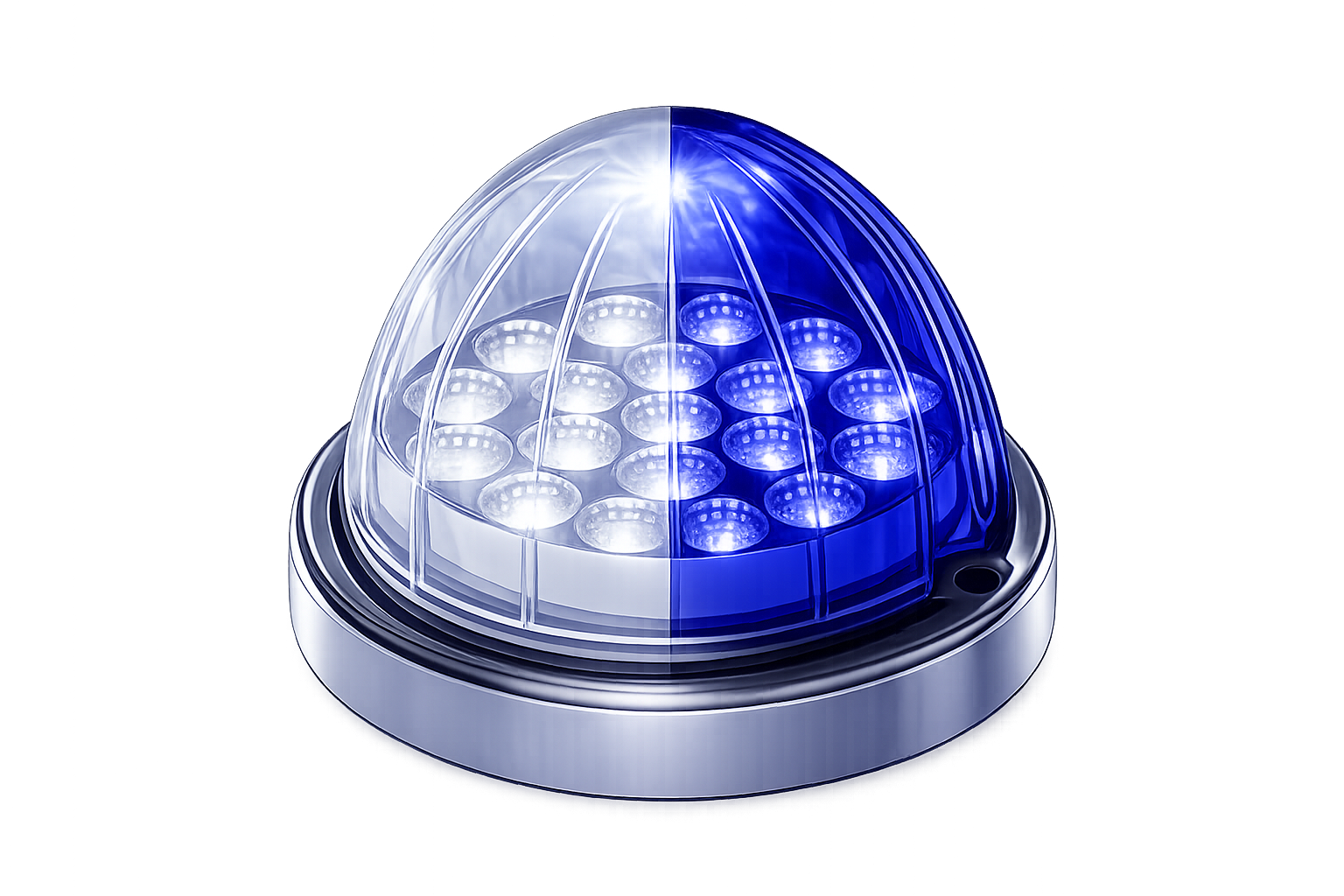 Plastic Watermelon Dual Revolution 19 LED 12V