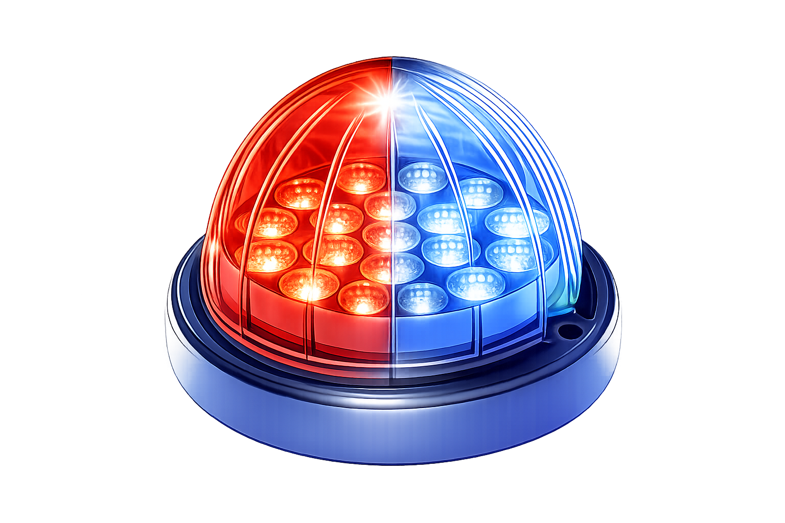 Plastic Watermelon Dual Revolution 19 LED 12V