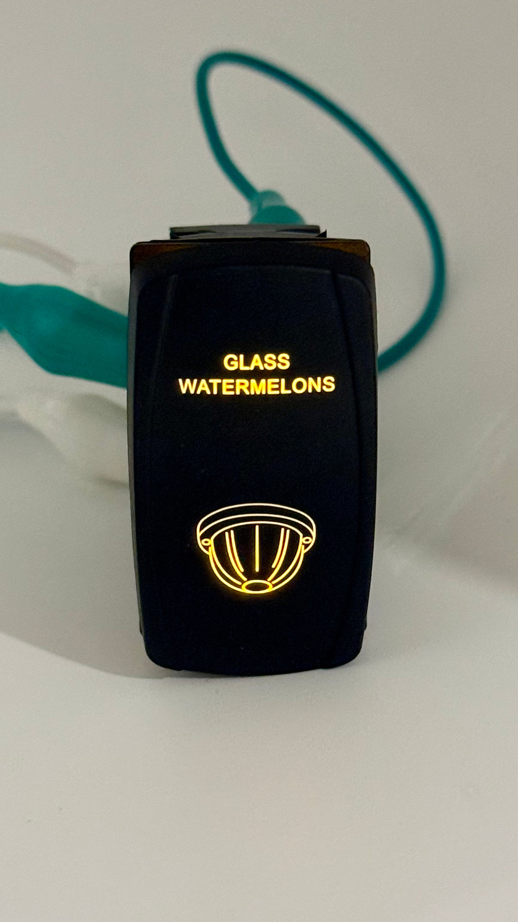 Rocker Switch carling Style Amber LED