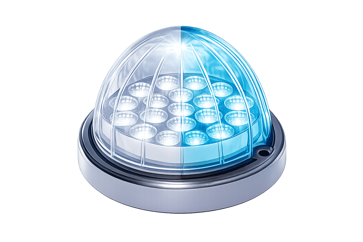 Plastic Watermelon Dual Revolution 19 LED 12V