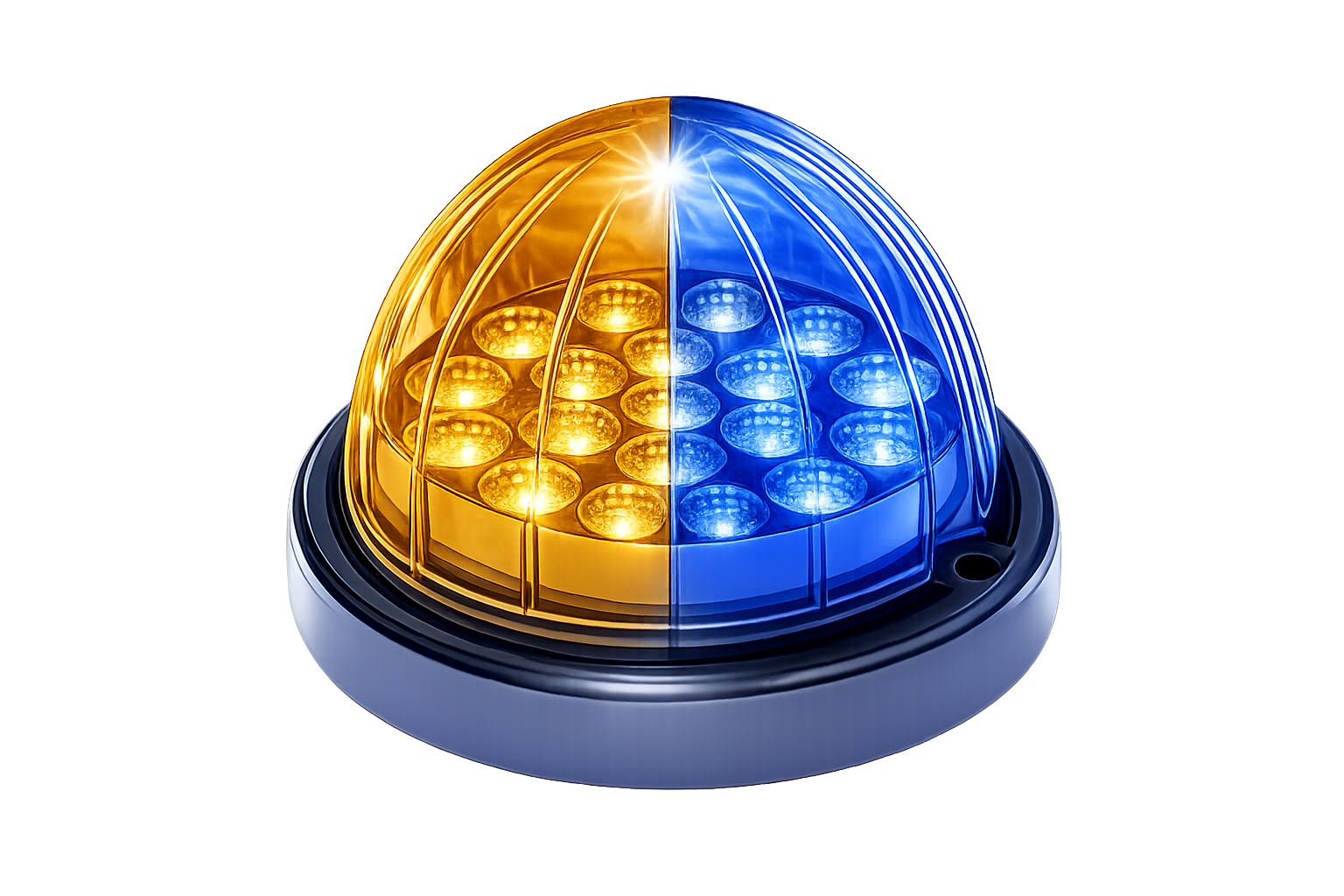 Plastic Watermelon Dual Revolution 19 LED 12V