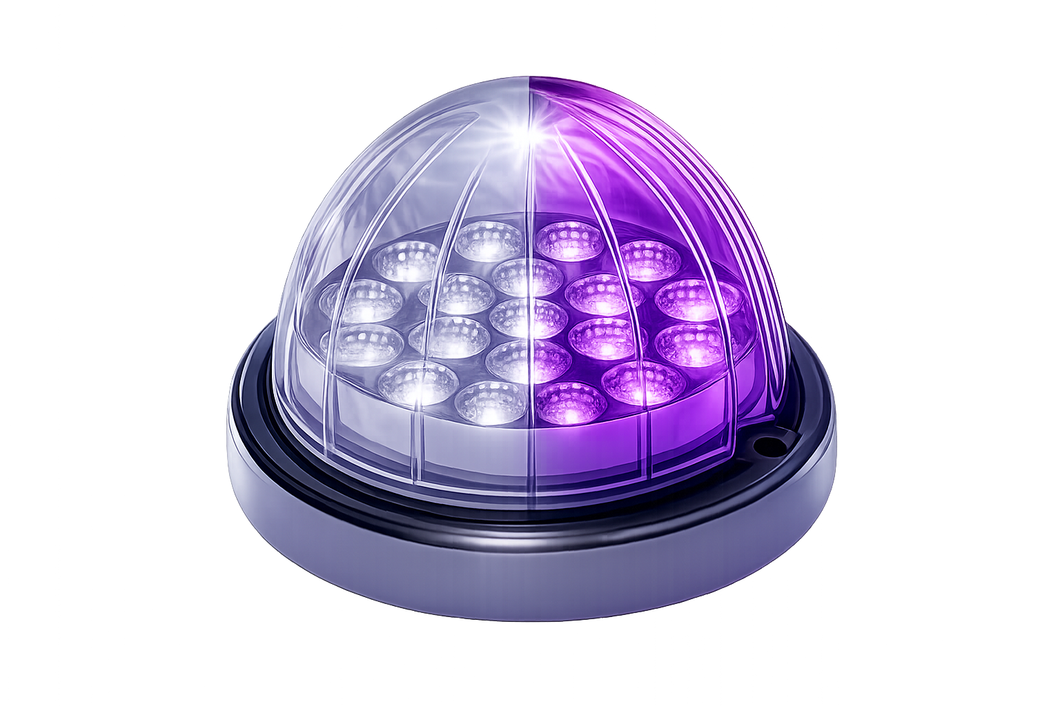 Plastic Watermelon Dual Revolution 19 LED 12V