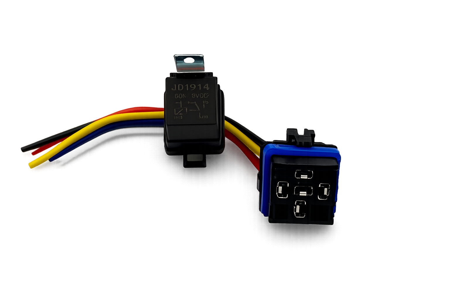 50A 5-Pin Heavy Duty Connector – Waterproof & Dustproof (with 12AWG Wire)