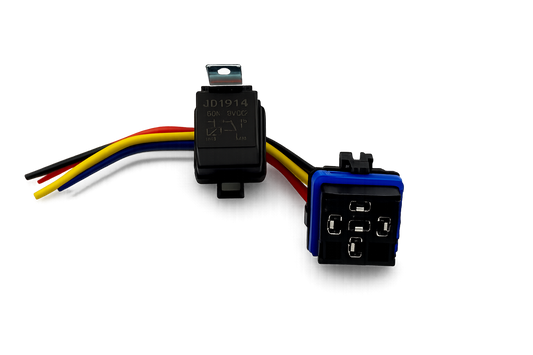 50A 5-Pin Heavy Duty Connector – Waterproof & Dustproof (with 12AWG Wire)