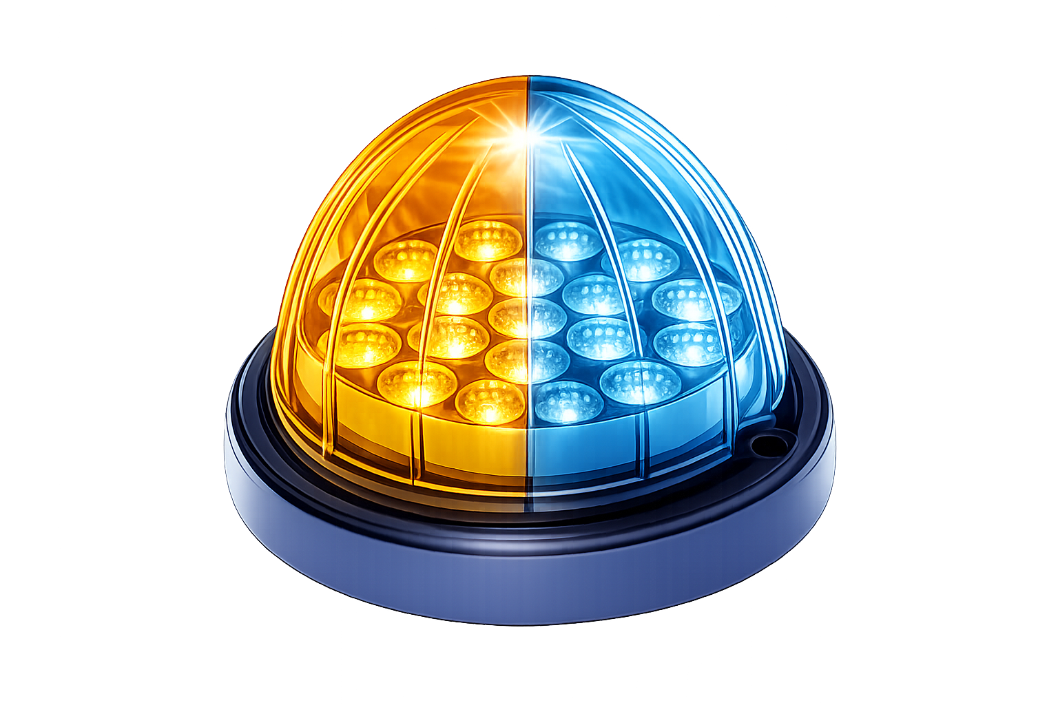 Plastic Watermelon Dual Revolution 19 LED 12V