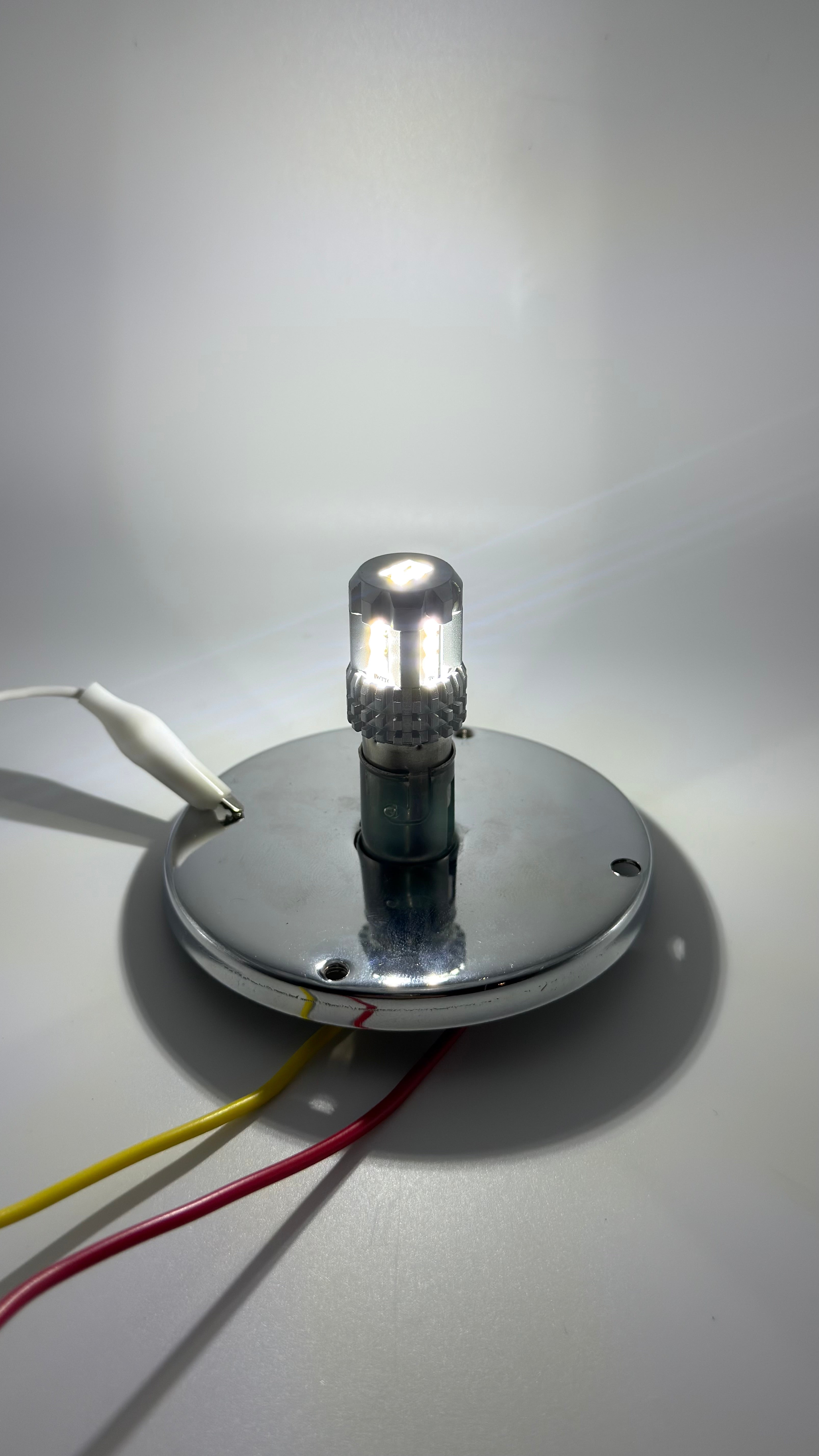 1157 Glass Watermelon Light