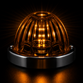 Glass Watermelon H11 24 watt SINGLE COLOUR (AMBER LENS)