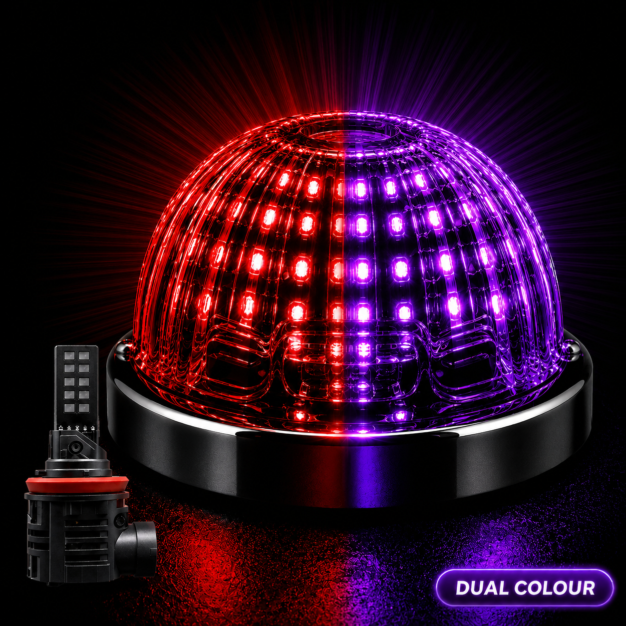 Glass Watermelon H11 36 watt Dual Revolution