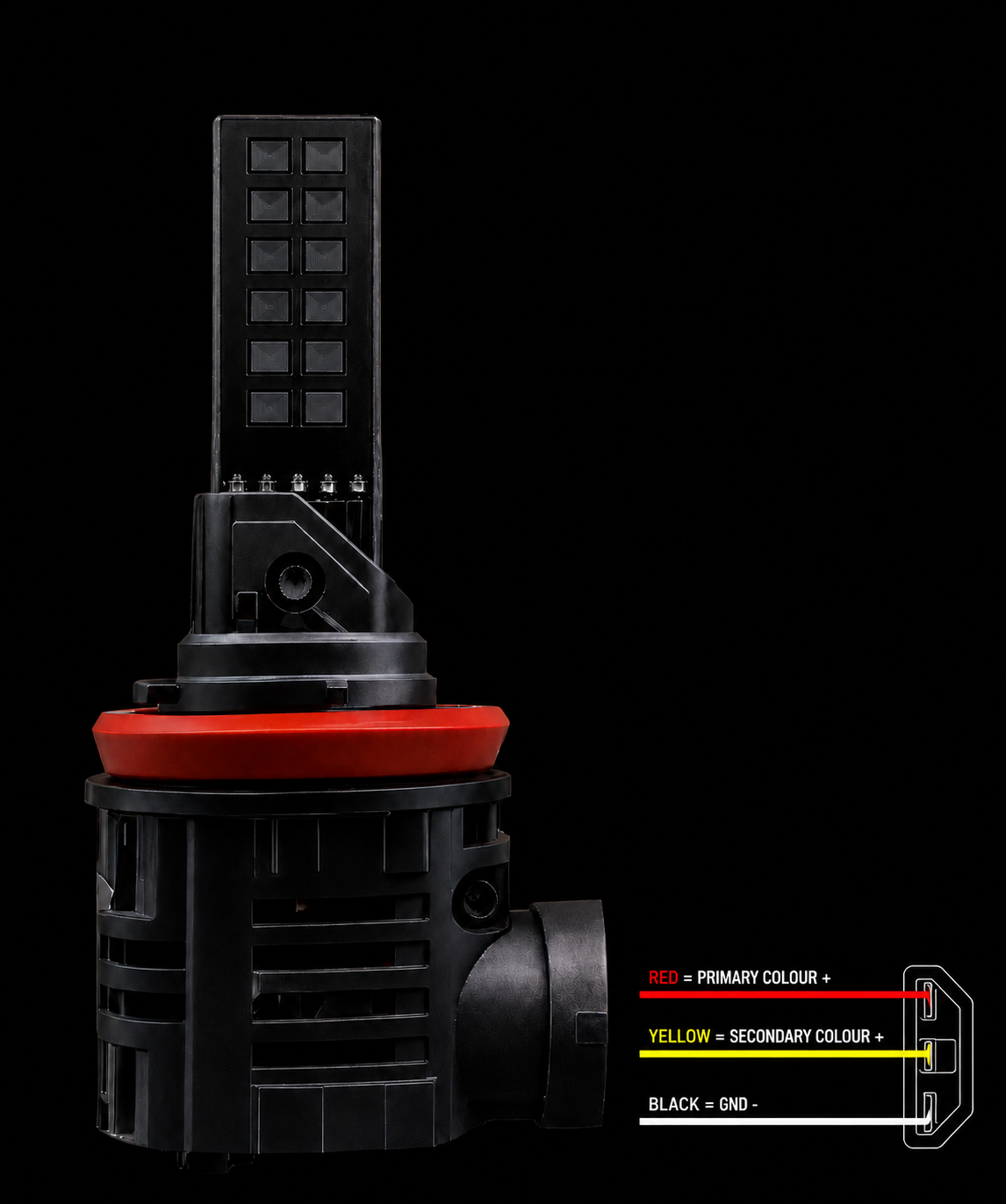 Glass Watermelon H11 36 watt Dual Revolution