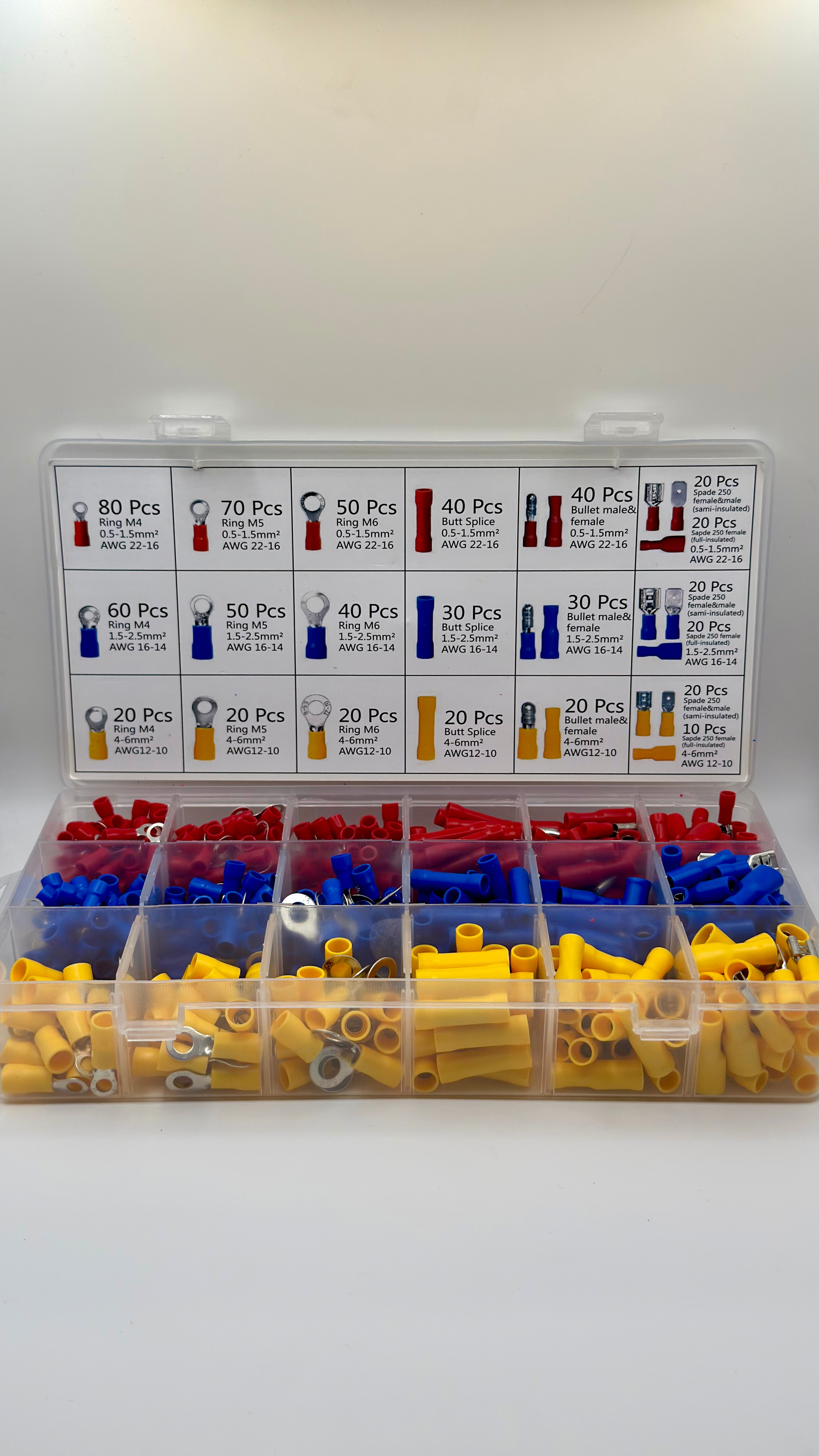 700pcs Cold Pressure Terminal Set