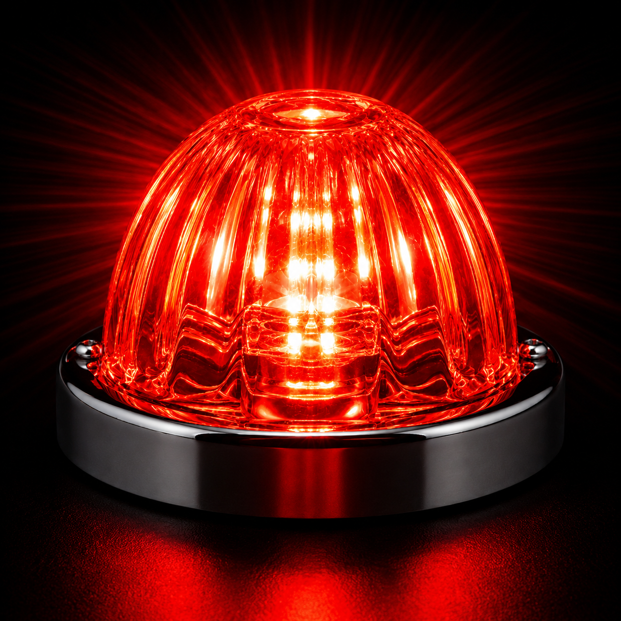 Glass Watermelon (RED LENS)