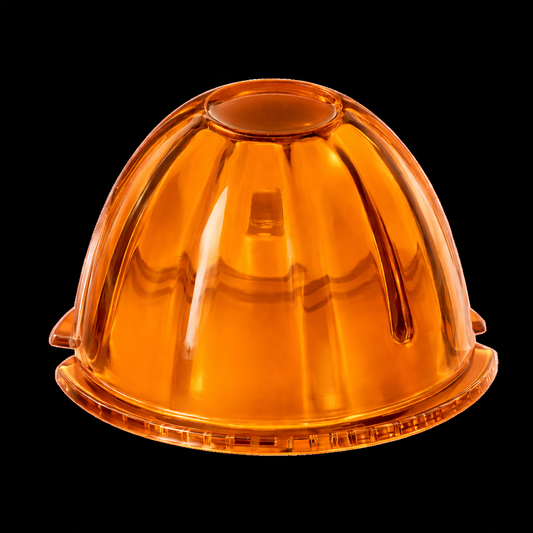 3.5inch Amber Glass suit watermelons