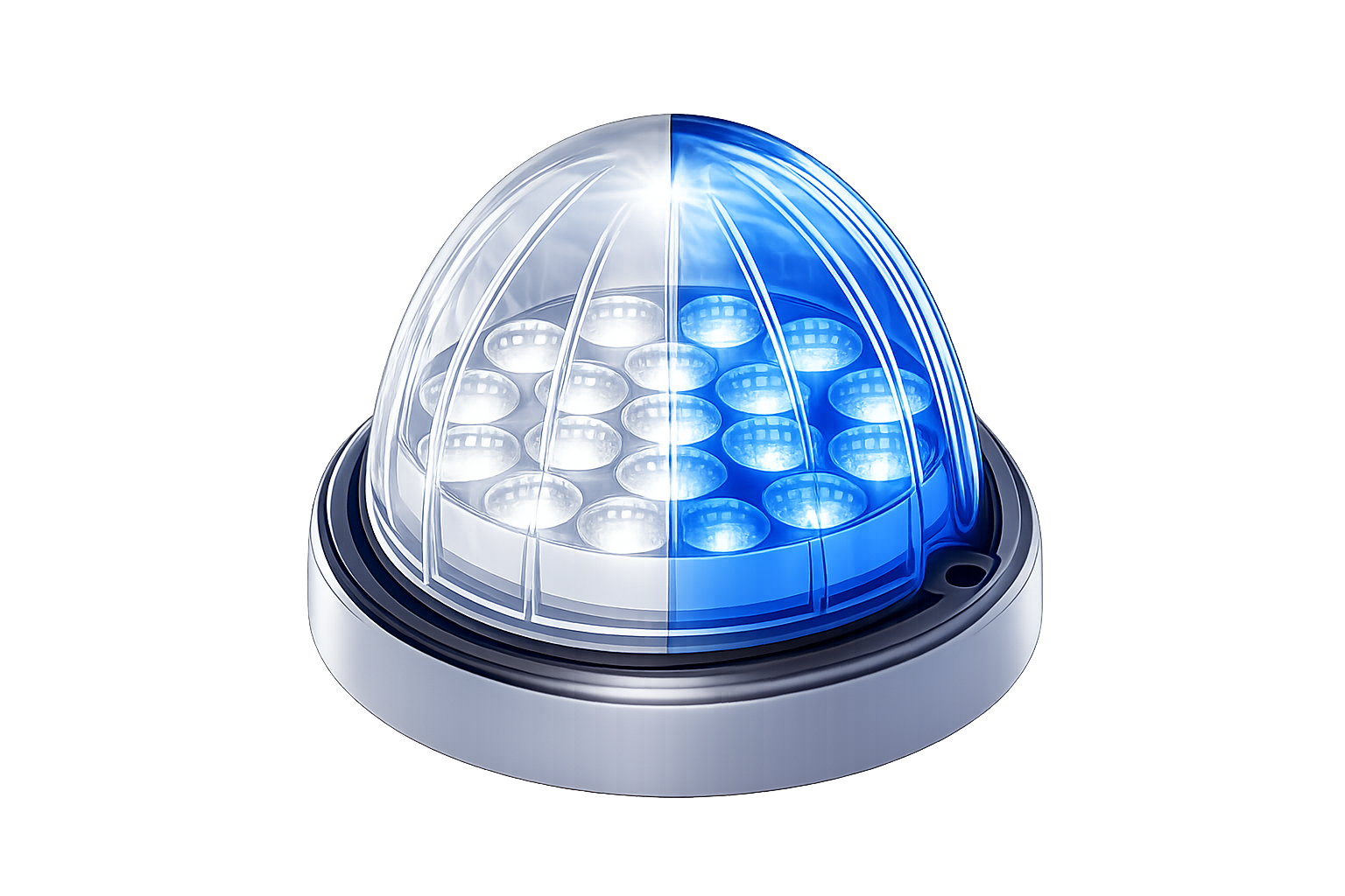 Plastic Watermelon Dual Revolution 19 LED 12V