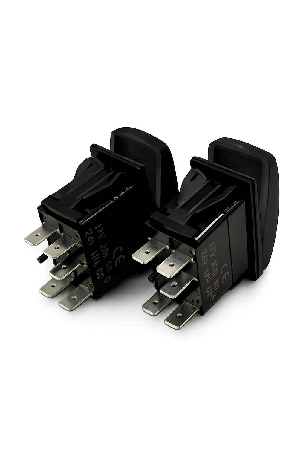 Rocker Switch Carling Style Amber LED